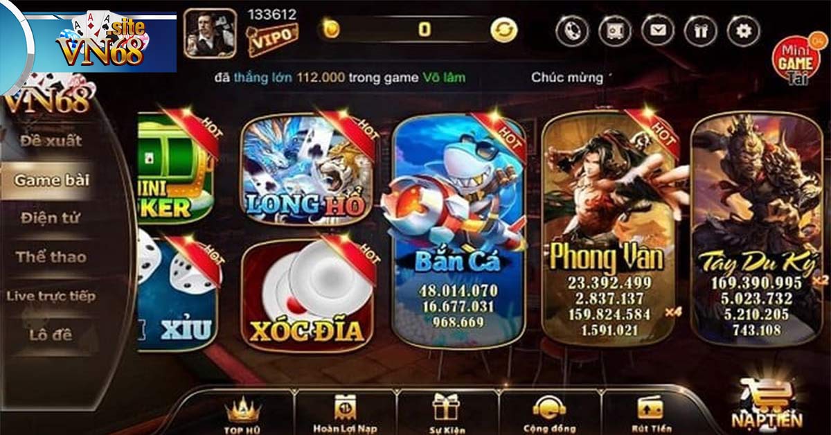 Hướng dẫn tải app Vn68 slot