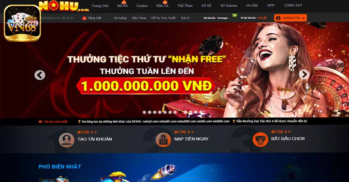 Thông tin tổng quan chung về game Nohu90